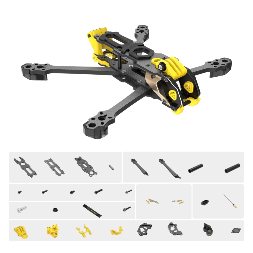 Drone Kit Fpv - Kit Rangka Mario 5 Versi DC