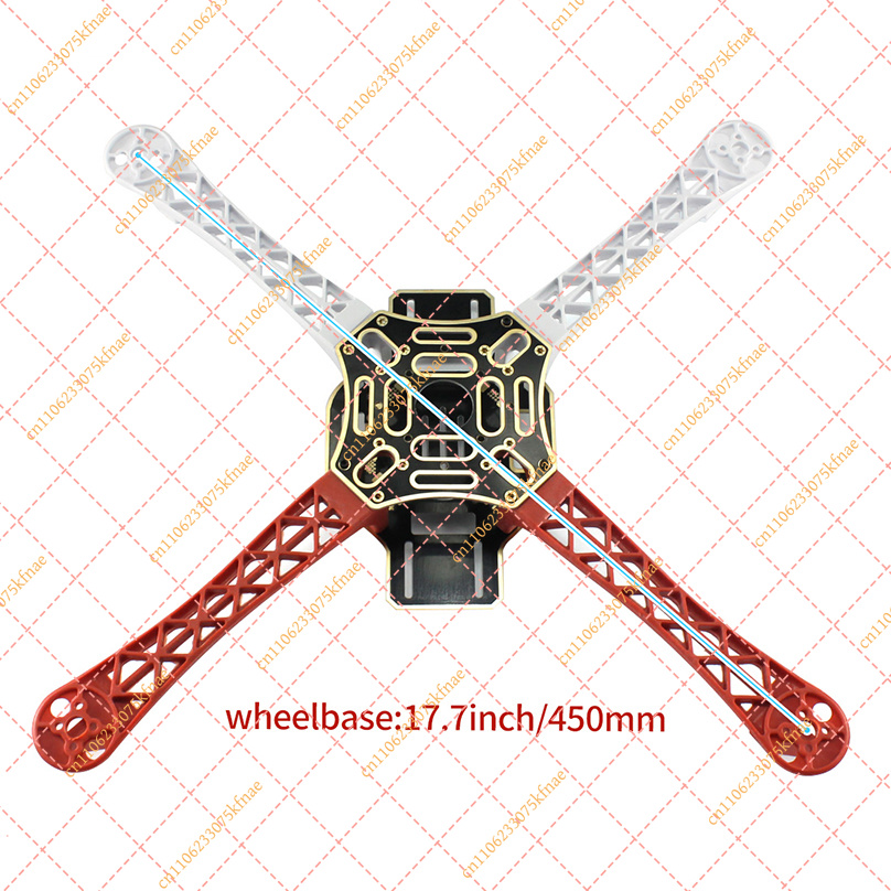 Kit Rangka Drone 4-Axle 450mm  - Drone Kit Octocopter ulasan dan harga