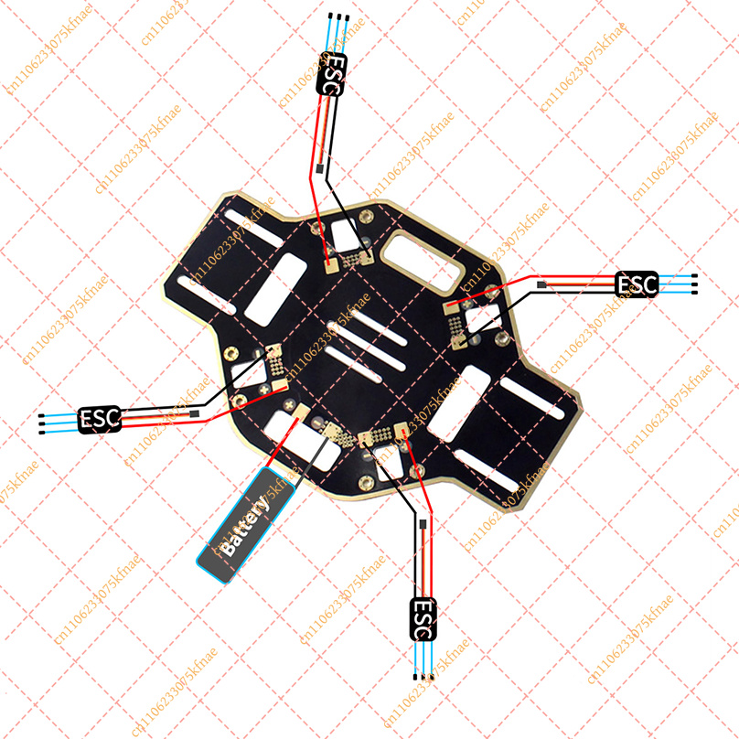 Kit Rangka Drone 4-Axle 450mm  - Drone Kit Octocopter ulasan dan harga